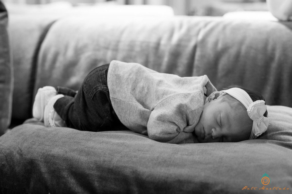 Primeiros dias de vida da Valentina