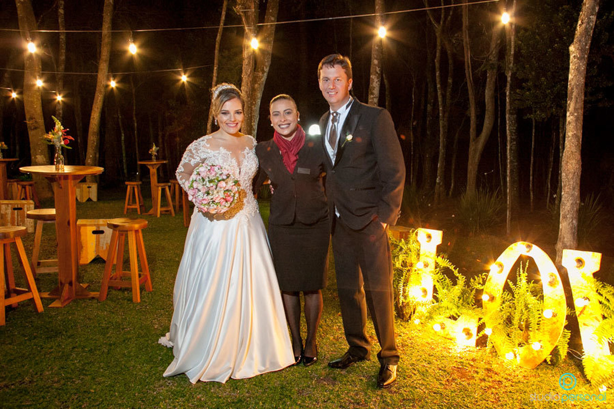 Camila e Rafael - Casamento na chácara Krzak