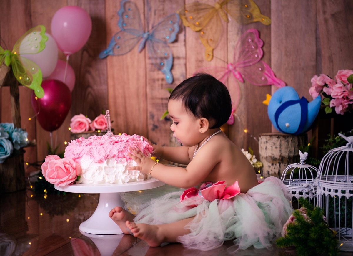 Nyne Costa - Pro Imagem Fotografias - Sinop - Fotografia - Smash - Smash the cake