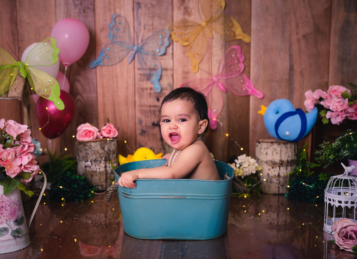 Nyne Costa - Pro Imagem Fotografias - Sinop - Fotografia - Smash - Smash the cake