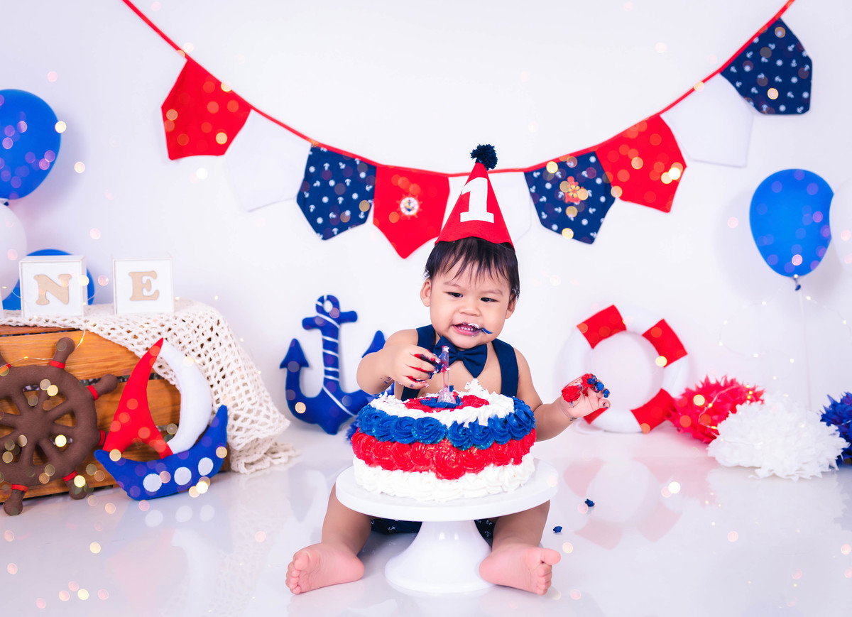 Nyne Costa - Pro Imagem Fotografias - Sinop - Fotografia - Smash - Smash the cake