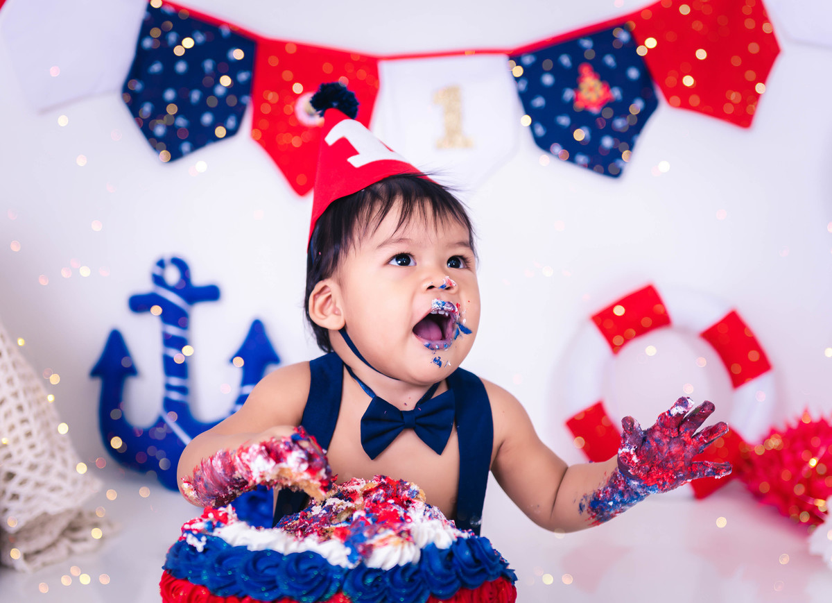 Nyne Costa - Pro Imagem Fotografias - Sinop - Fotografia - Smash - Smash the cake