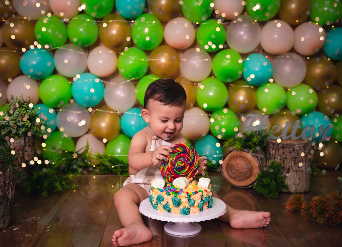 Nyne Costa - Pro Imagem Fotografias - Sinop - Fotografia - Smash - Smash the cake