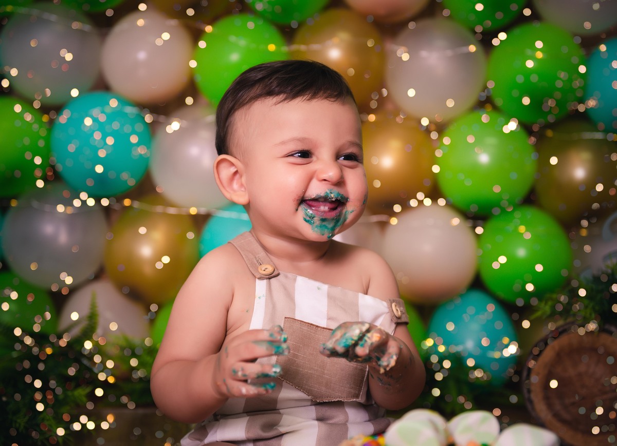 Nyne Costa - Pro Imagem Fotografias - Sinop - Fotografia - Smash - Smash the cake