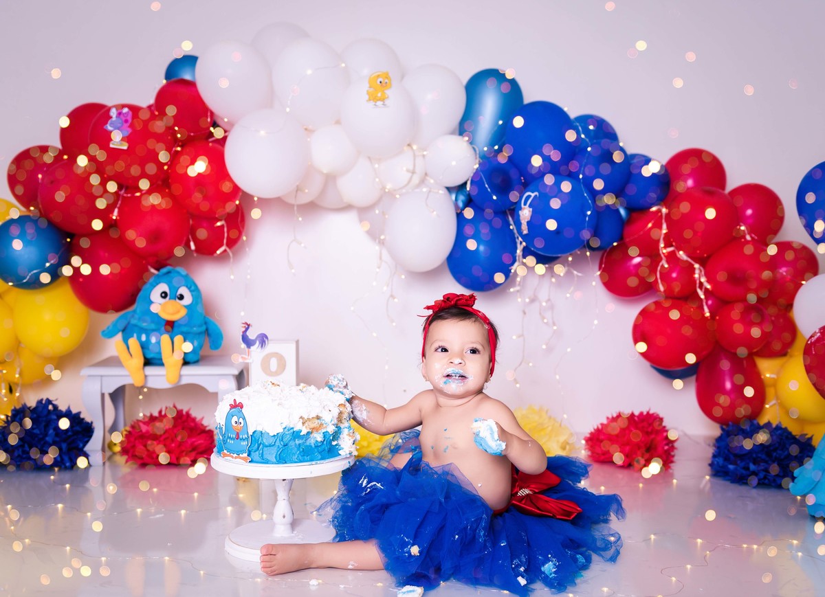Nyne Costa - Pro Imagem Fotografias - Sinop - Fotografia - Smash - Smash the cake - 1 aninho 
