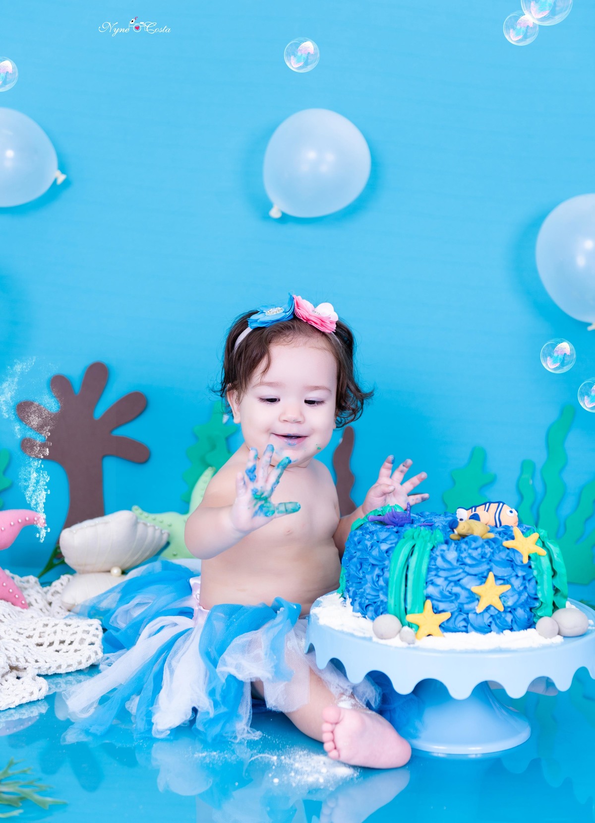 Nyne Costa - Pro Imagem Fotografias - Sinop - Fotografia - Smash - Smash the cake - 1 aninho 