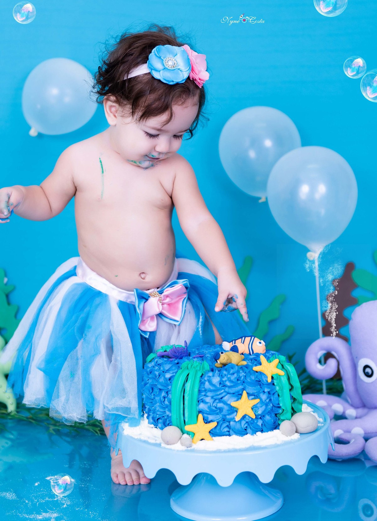 Nyne Costa - Pro Imagem Fotografias - Sinop - Fotografia - Smash - Smash the cake - 1 aninho 
