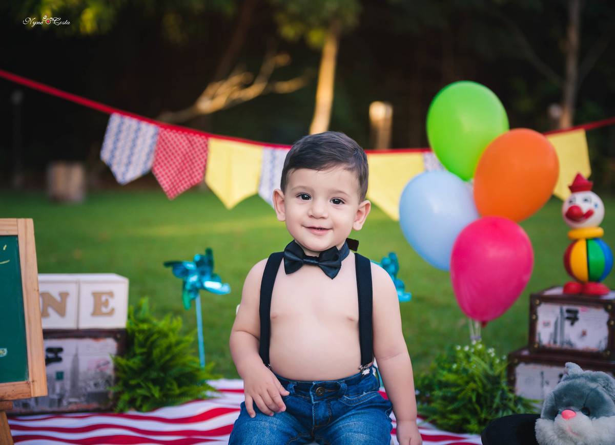 Nyne Costa - Pro Imagem Fotografias - Sinop - Fotografia - Smash - Smash the cake - 1 aninho 