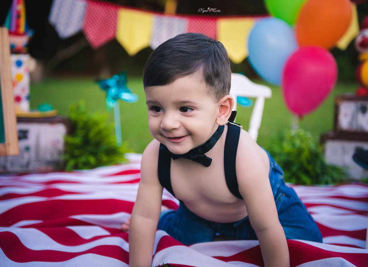 Nyne Costa - Pro Imagem Fotografias - Sinop - Fotografia - Smash - Smash the cake - 1 aninho 