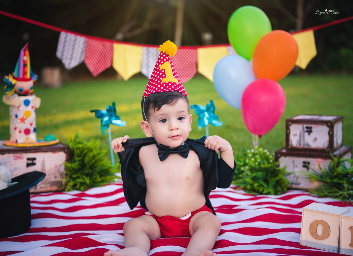 Nyne Costa - Pro Imagem Fotografias - Sinop - Fotografia - Smash - Smash the cake - 1 aninho 