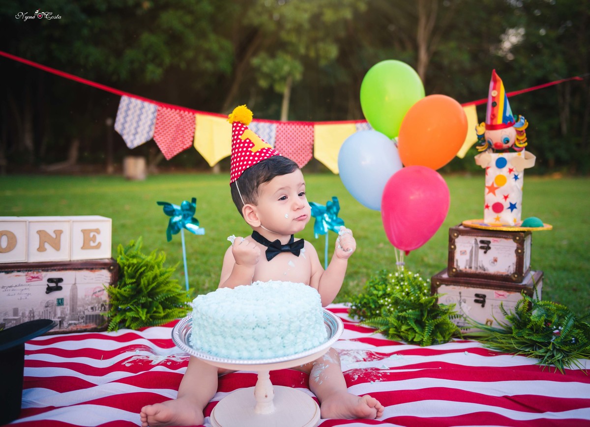 Nyne Costa - Pro Imagem Fotografias - Sinop - Fotografia - Smash - Smash the cake - 1 aninho 