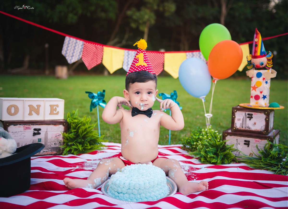 Nyne Costa - Pro Imagem Fotografias - Sinop - Fotografia - Smash - Smash the cake - 1 aninho 