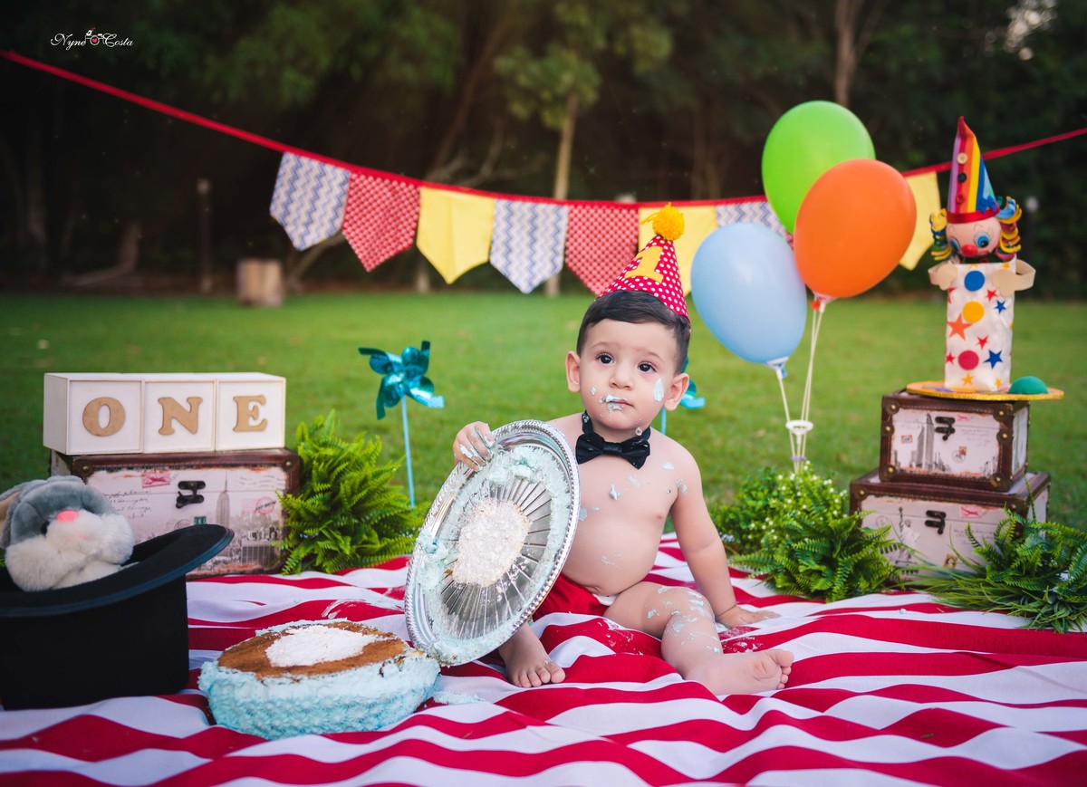 Nyne Costa - Pro Imagem Fotografias - Sinop - Fotografia - Smash - Smash the cake - 1 aninho 