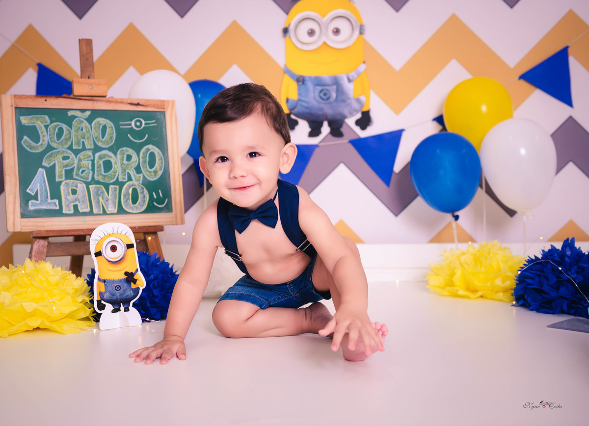 Nyne Costa - Pro Imagem Fotografias - Sinop - Fotografia - Smash - Smash the cake - 1 aninho 
