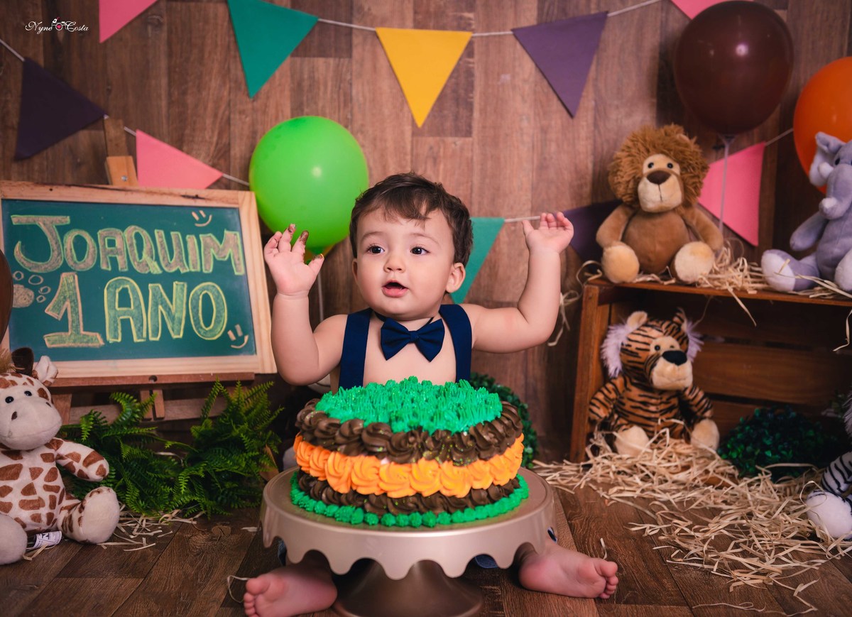Nyne Costa - Pro Imagem Fotografias - Sinop - Fotografia - Smash - Smash the cake - 1 aninho 