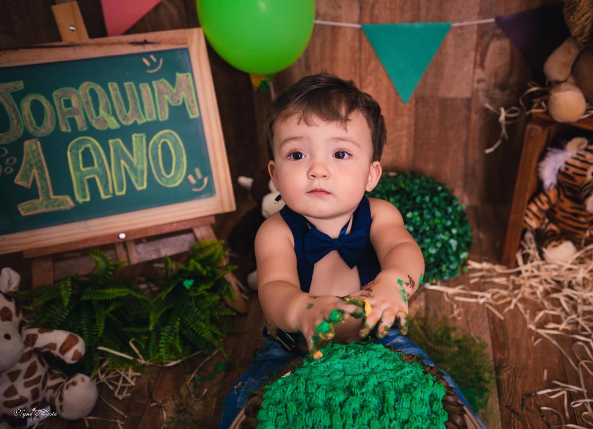 Nyne Costa - Pro Imagem Fotografias - Sinop - Fotografia - Smash - Smash the cake - 1 aninho 