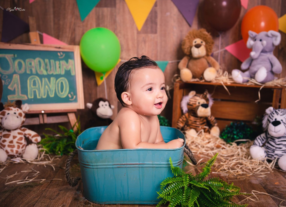 Nyne Costa - Pro Imagem Fotografias - Sinop - Fotografia - Smash - Smash the cake - 1 aninho 