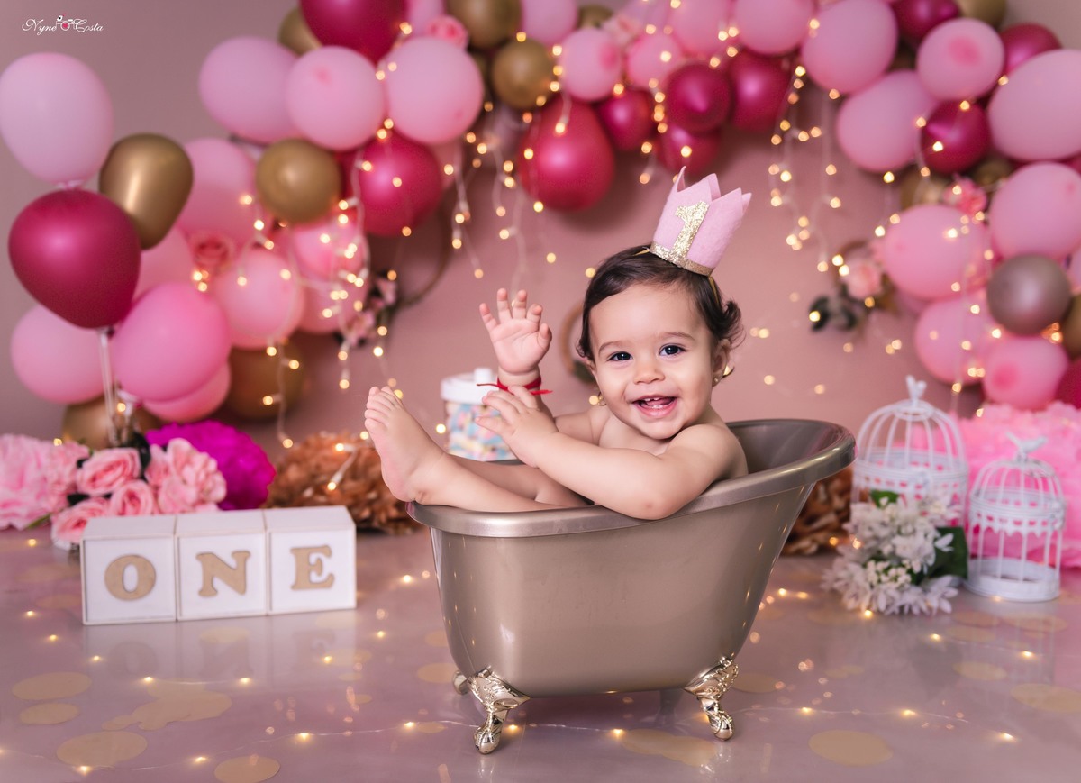 Nyne Costa - Pro Imagem Fotografias - Sinop - Fotografia - Smash - Smash the cake - 1 aninho 