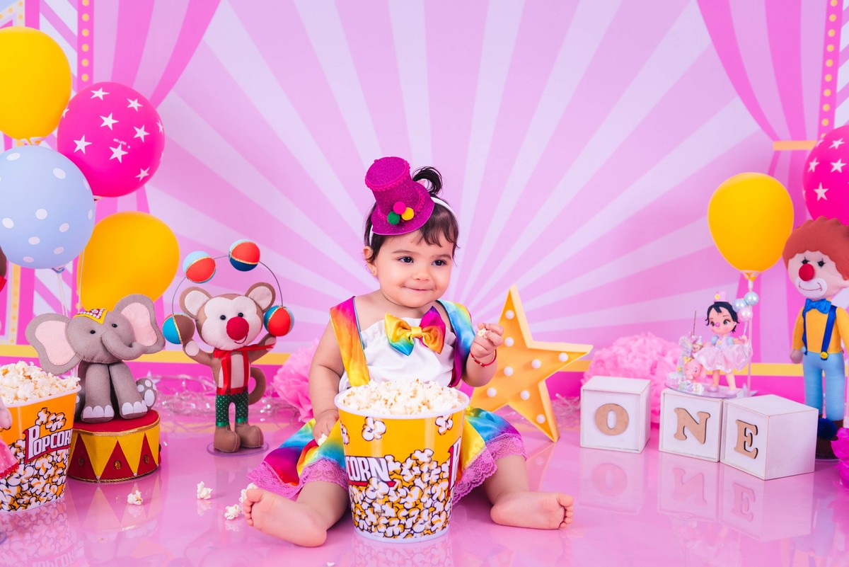 Nyne Costa - Pro Imagem Fotografias - Sinop - Fotografia - Smash - Smash the cake - 1 aninho 