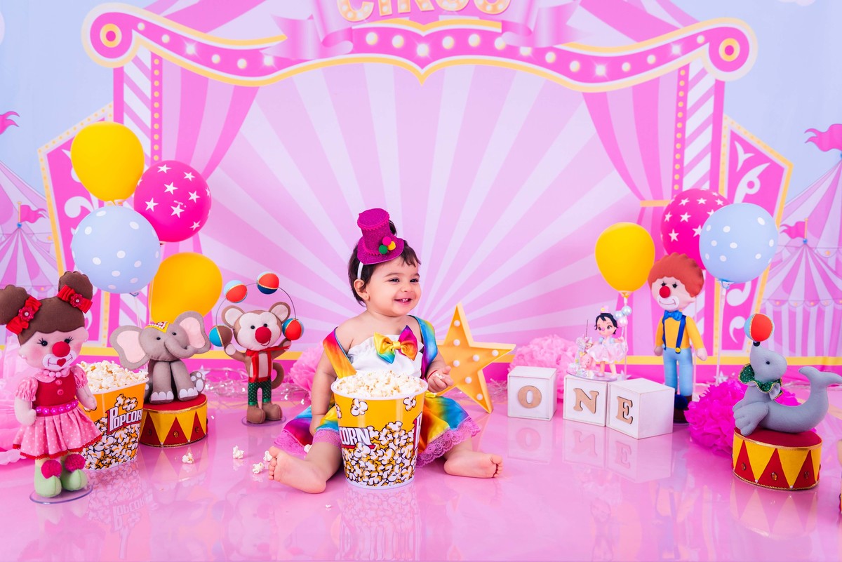 Nyne Costa - Pro Imagem Fotografias - Sinop - Fotografia - Smash - Smash the cake - 1 aninho 