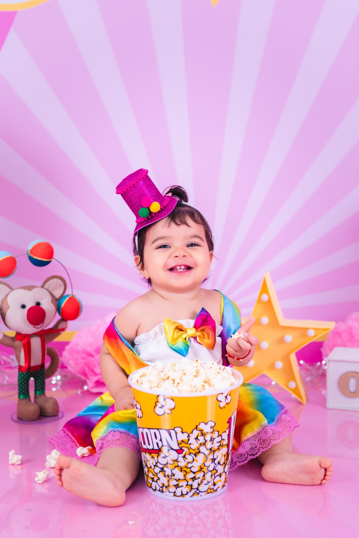 Nyne Costa - Pro Imagem Fotografias - Sinop - Fotografia - Smash - Smash the cake - 1 aninho 