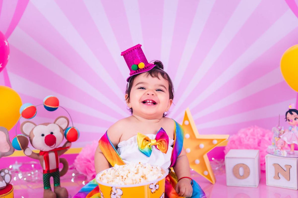 Nyne Costa - Pro Imagem Fotografias - Sinop - Fotografia - Smash - Smash the cake - 1 aninho 
