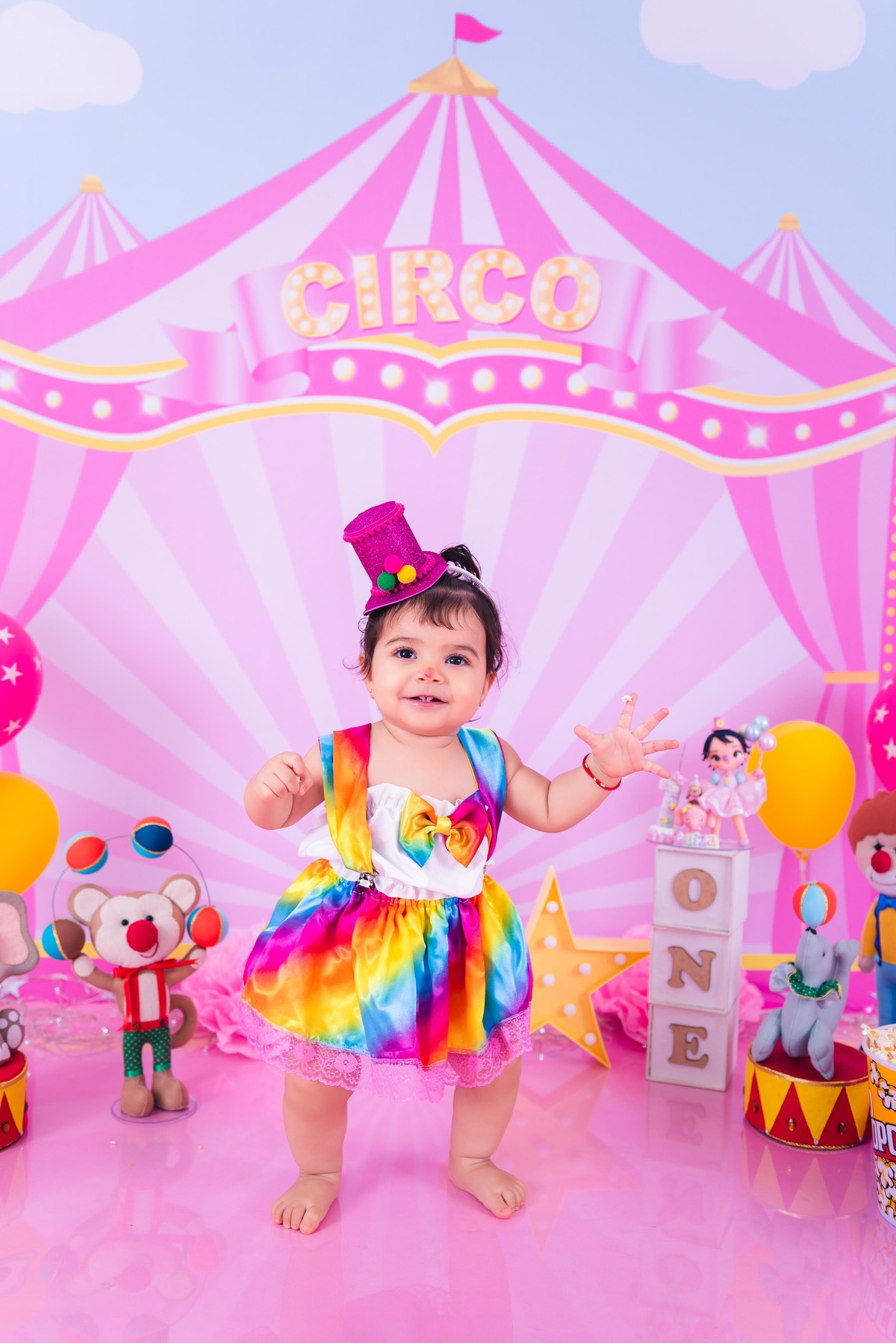 Nyne Costa - Pro Imagem Fotografias - Sinop - Fotografia - Smash - Smash the cake - 1 aninho 