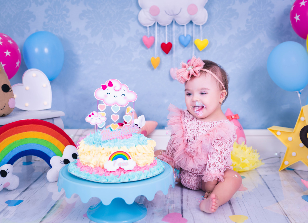 Nyne Costa - Pro Imagem Fotografias - Sinop - Fotografia - Smash - Smash the cake - 1 aninho 