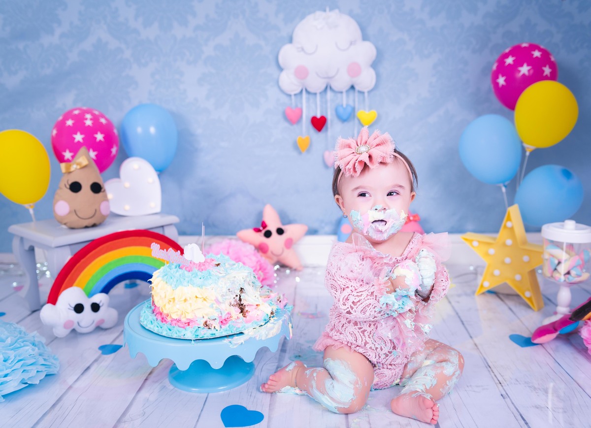 Nyne Costa - Pro Imagem Fotografias - Sinop - Fotografia - Smash - Smash the cake - 1 aninho 