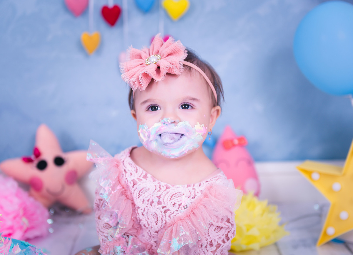 Nyne Costa - Pro Imagem Fotografias - Sinop - Fotografia - Smash - Smash the cake - 1 aninho 