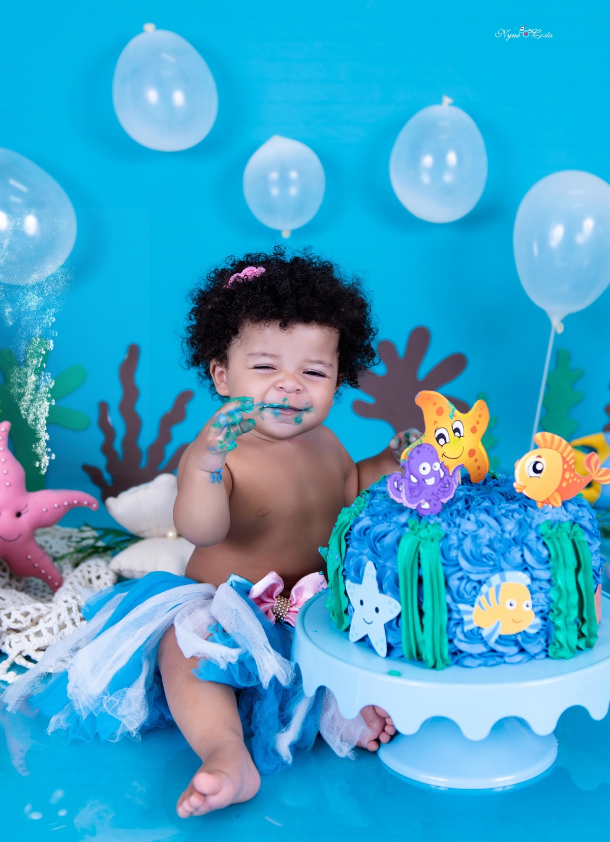 Nyne Costa - Pro Imagem Fotografias - Sinop - Fotografia - Smash - Smash the cake - 1 aninho 