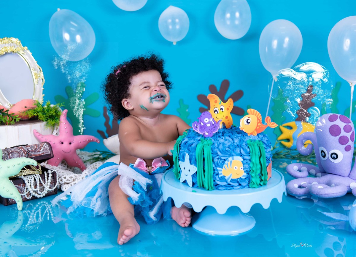 Nyne Costa - Pro Imagem Fotografias - Sinop - Fotografia - Smash - Smash the cake - 1 aninho 