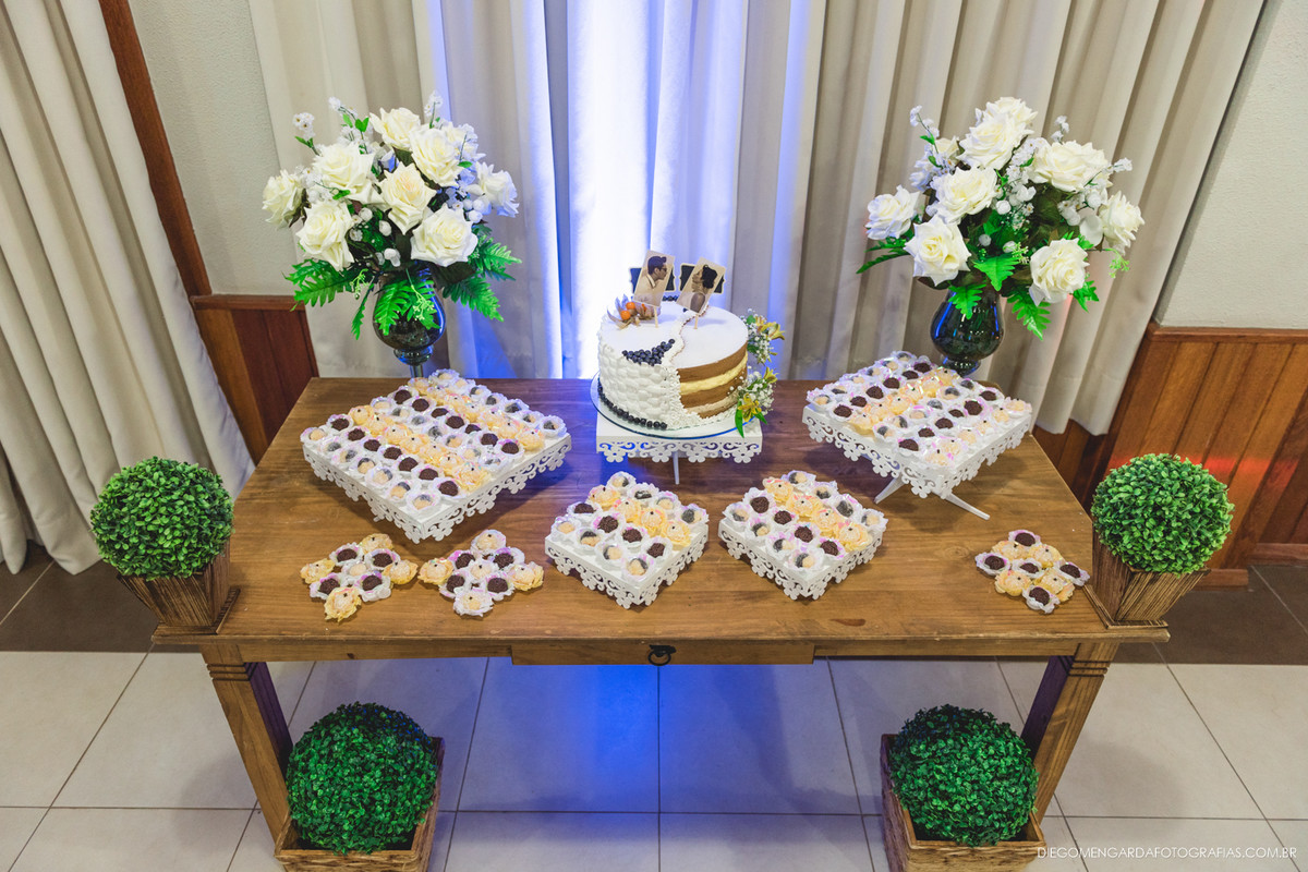 Mesa de doces em Blumenau