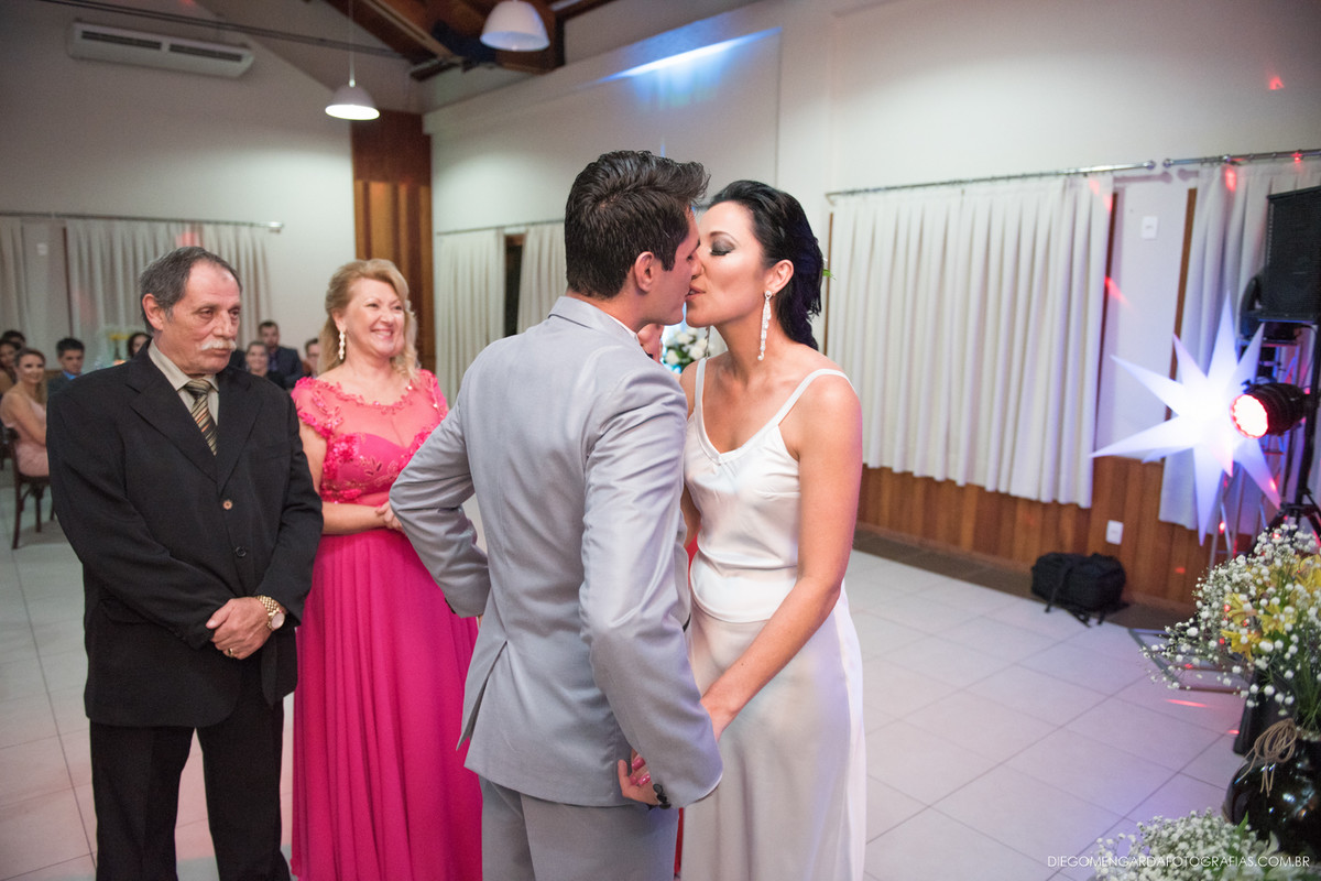 beijo casamento