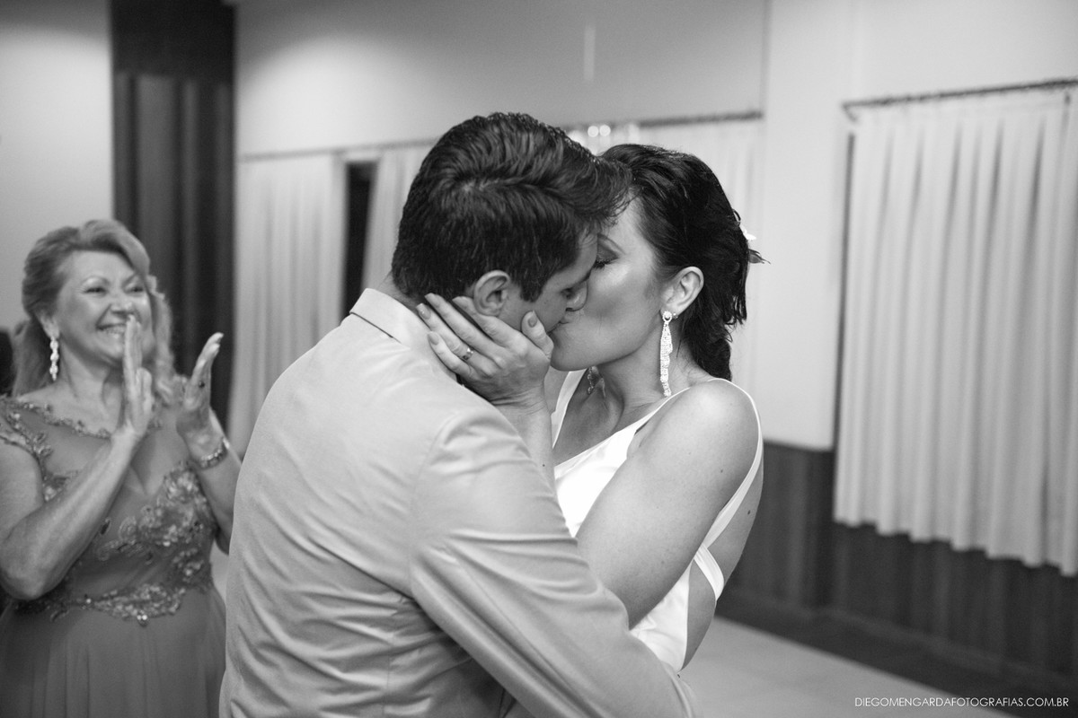 beijo casamento