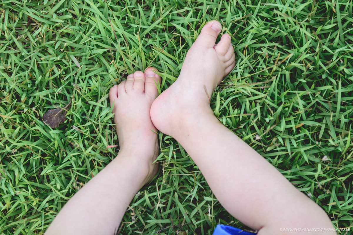 pé de criança