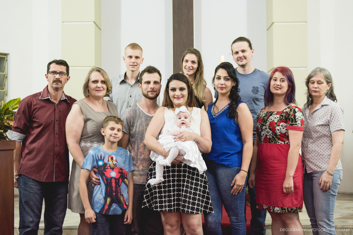 Fotógrafo Batizado Indaial