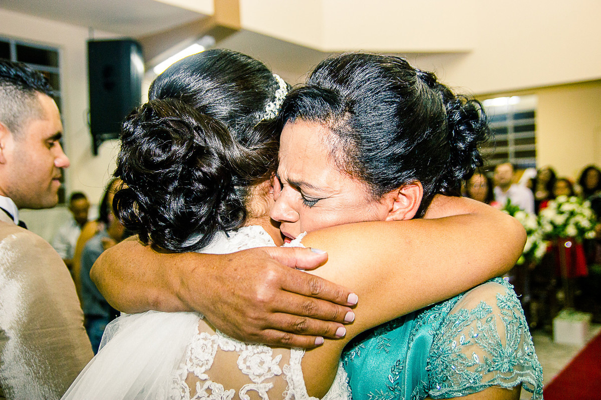 Cerimonia crista comprimentos