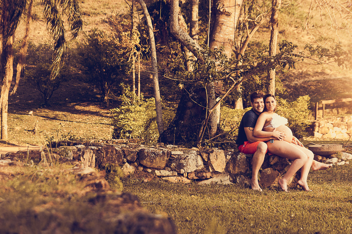 Ensaio Gestante em Fazenda