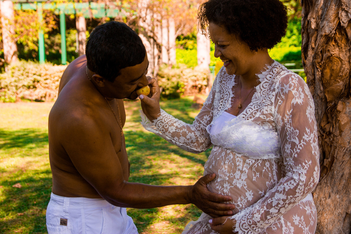 Fotos gestante descontraído