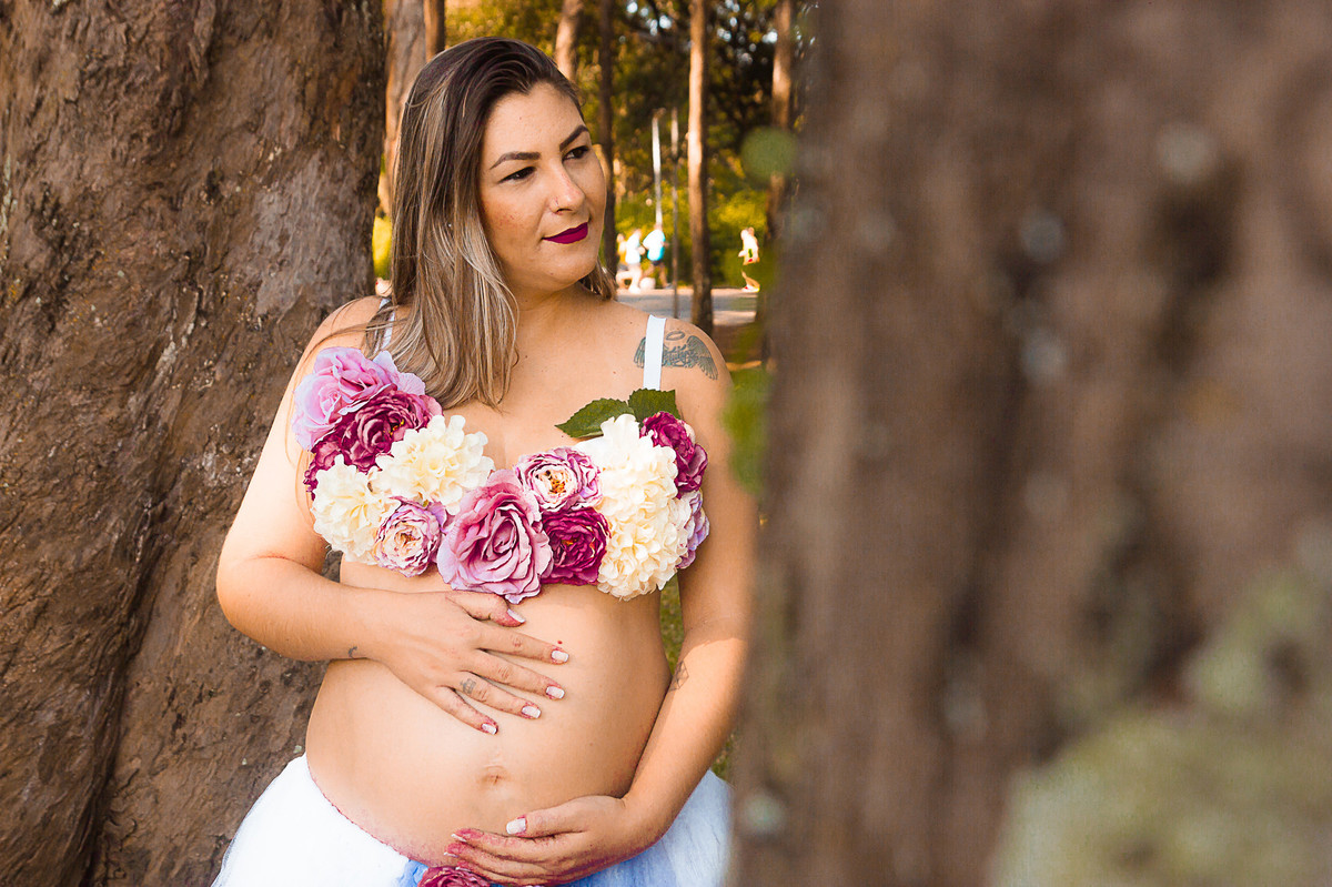 Ensaio Gestante Externo Ibirapuera