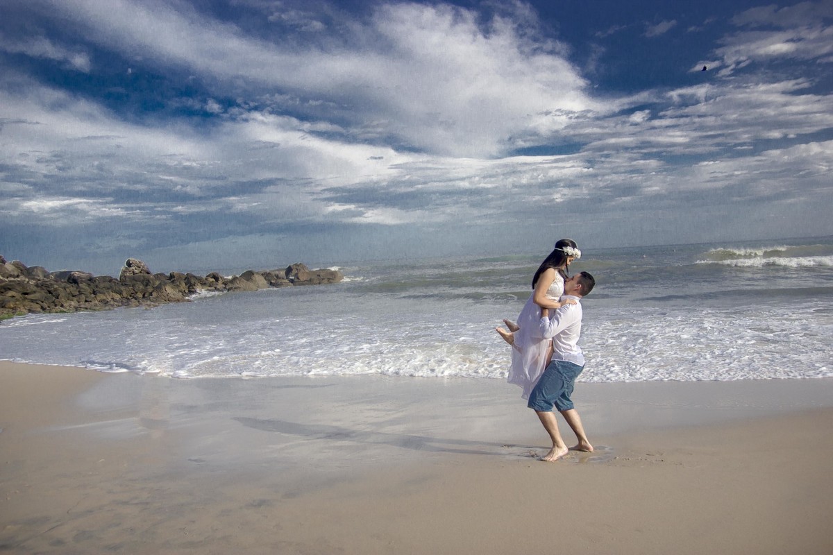 Pre-wedding-noivos-praia-lufabricio