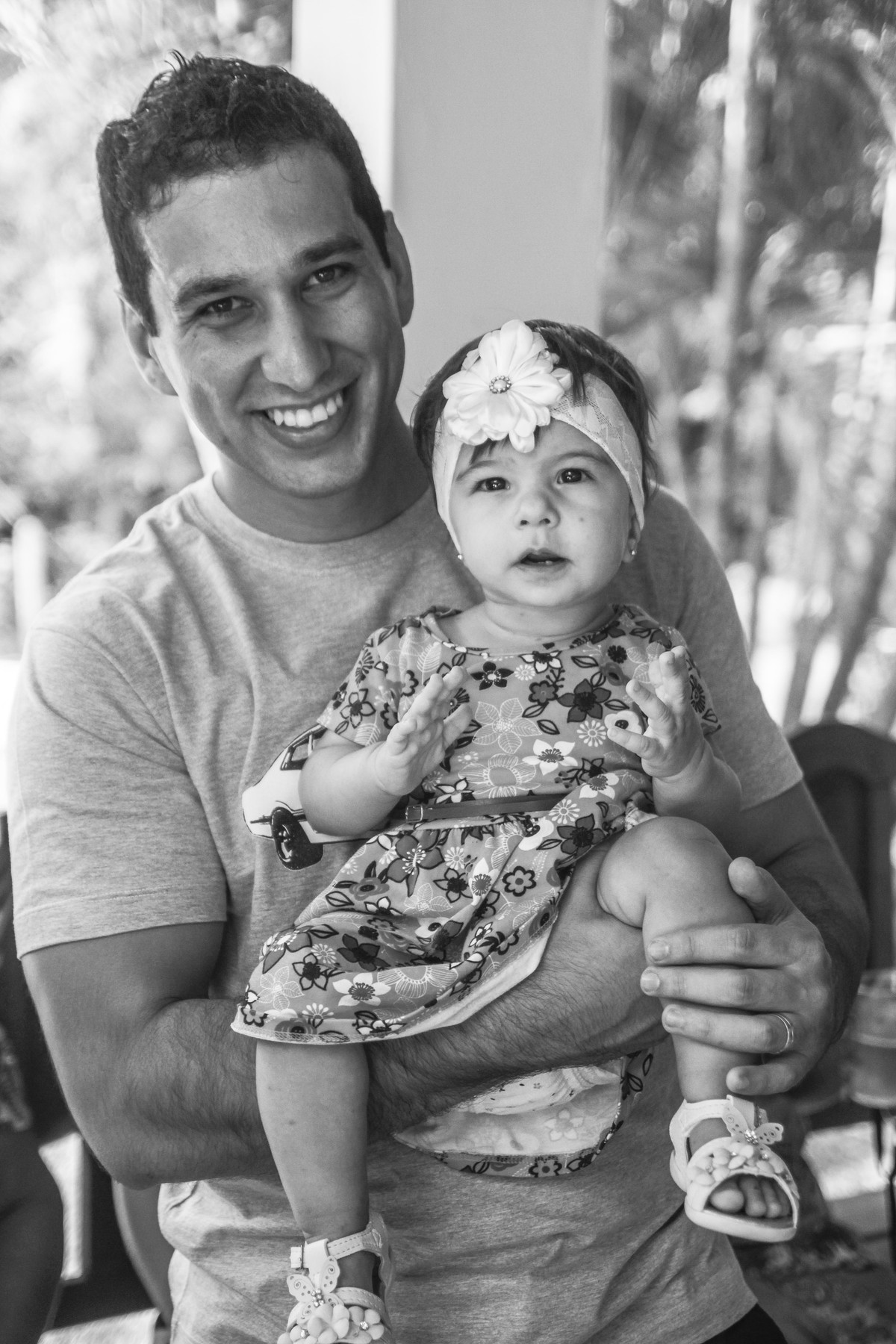 Criança em casamento sítio