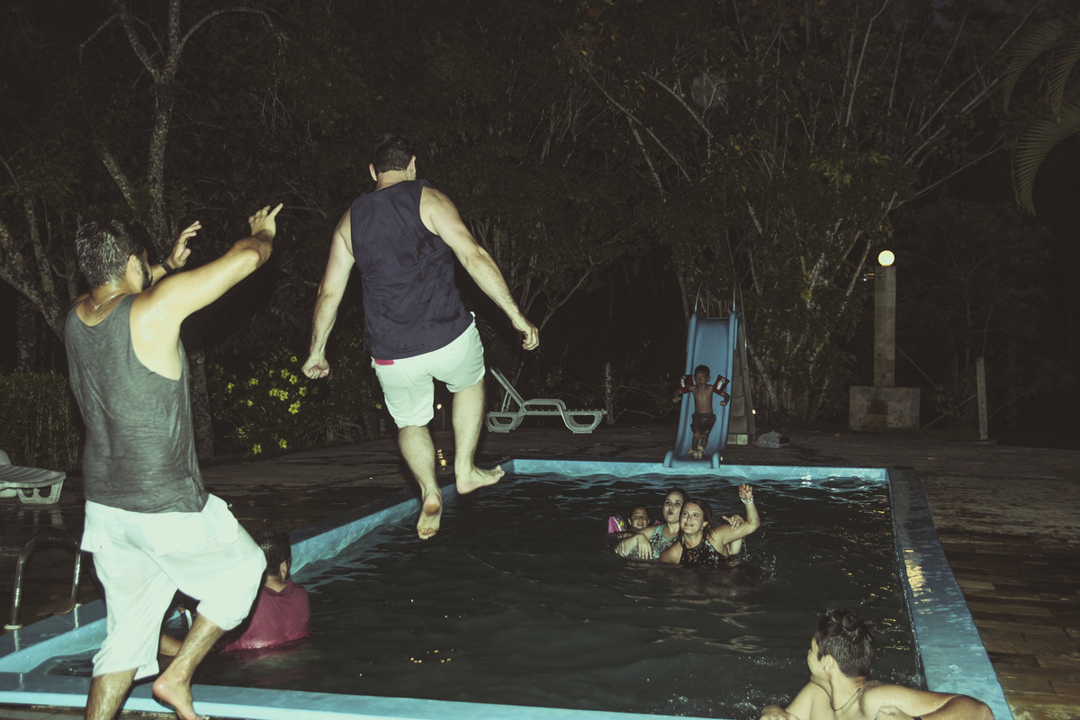 Casamento festa recepção piscina casamento