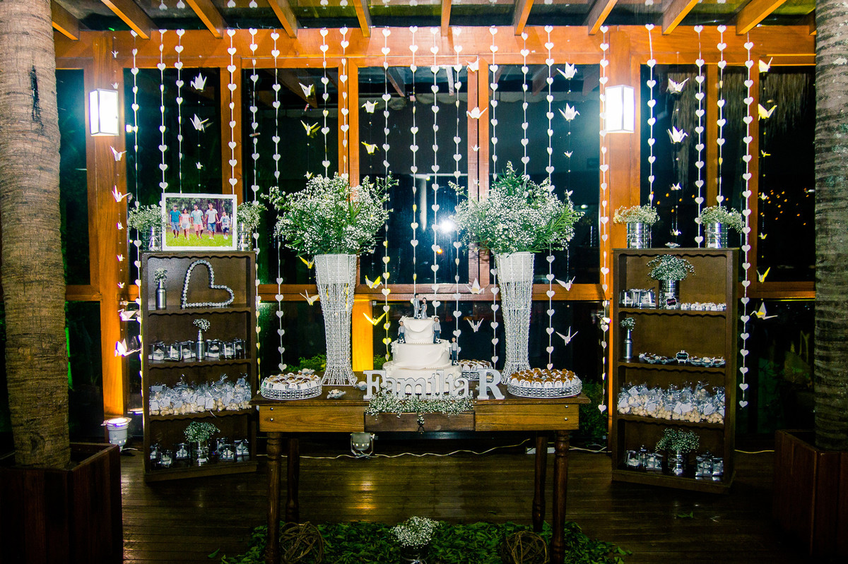 Mesa do Bolo Casamento