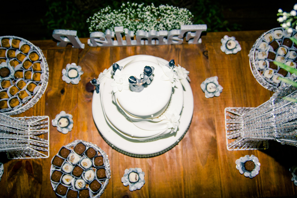 Todo de Bolo Casamento