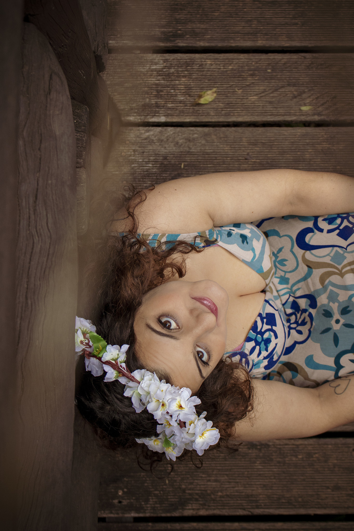 Ensaio Feminino Flores 