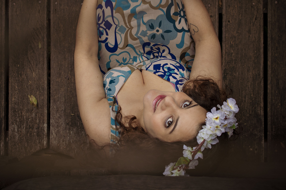 Ensaio Feminino Flores