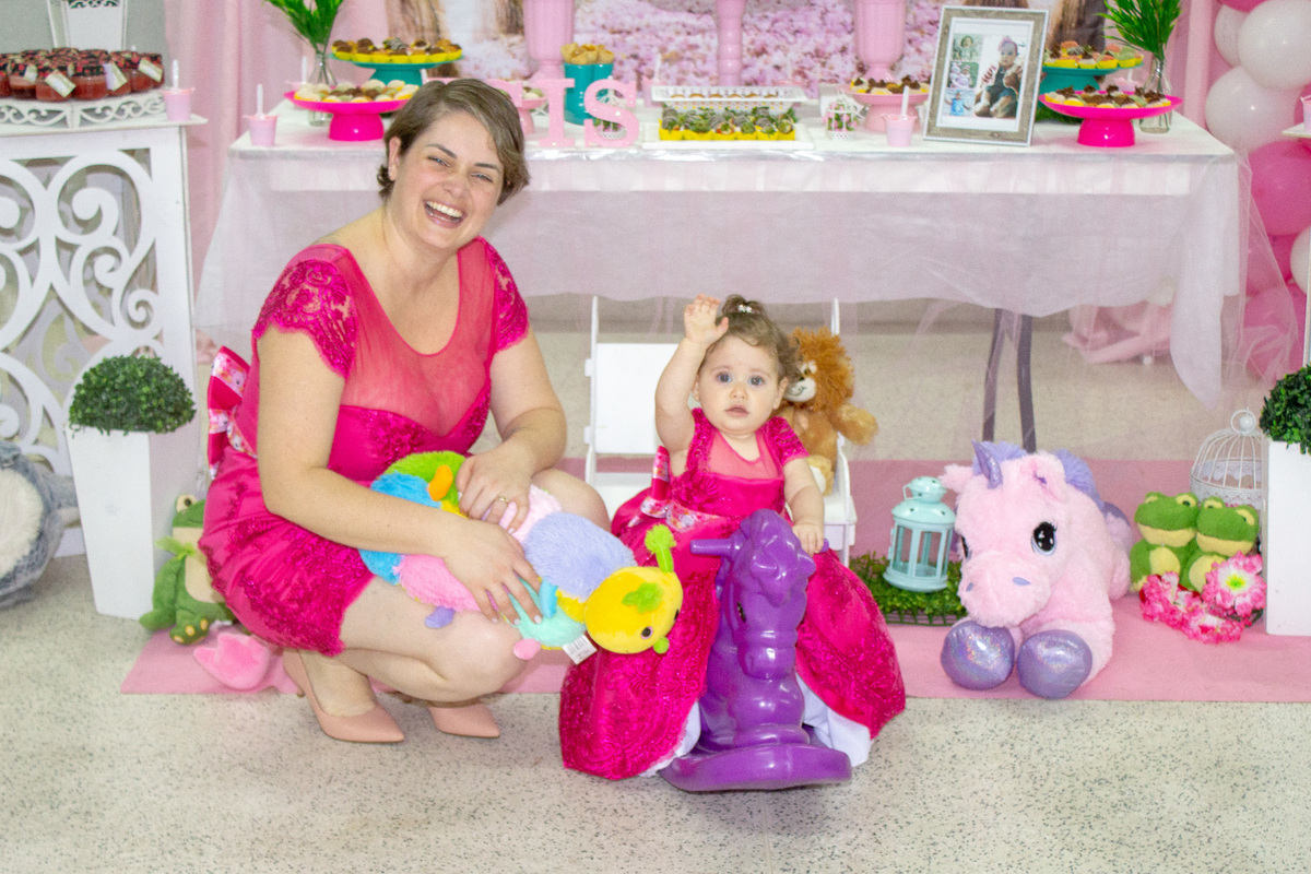 Festa infantil 1 ano menina