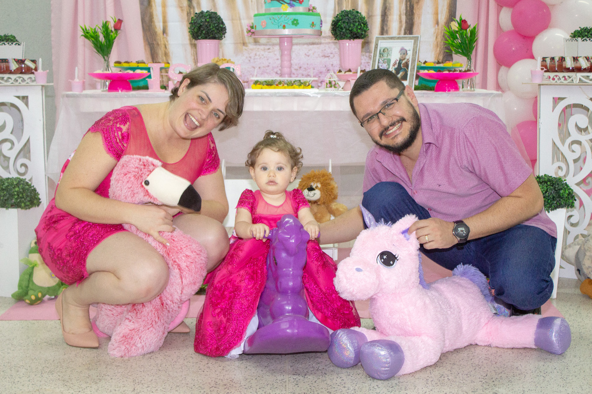 Festa infantil 1 ano menina